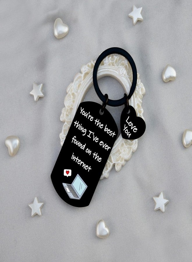MOEXUKO Husband Christmas Gifts Stocking Stuffers Adults Couple Keychain Funny Gifts for Boyfriend Girlfriend I Love You Gift for Him Her Birthday Anniversary Valentines Day Gift for Boyfriend - Image 3